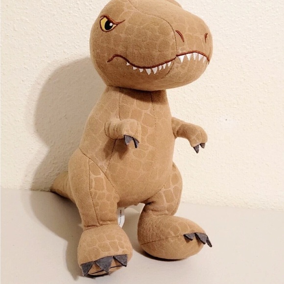 Brown Dinosaur Stuffed Animal Toy - Picture 1 of 4